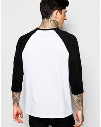 T-shirt à col rond blanc Asos