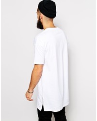 T-shirt à col rond blanc Asos