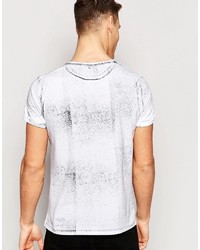 T-shirt à col rond blanc Asos