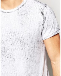 T-shirt à col rond blanc Asos