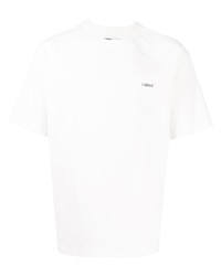 T-shirt à col rond blanc C2h4