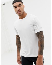 T-shirt à col rond blanc Calvin Klein Performance
