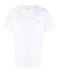 T-shirt à col rond blanc Carhartt WIP