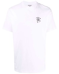 T-shirt à col rond blanc Carhartt WIP