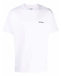 T-shirt à col rond blanc Carhartt WIP