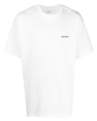 T-shirt à col rond blanc Carhartt WIP