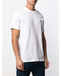 T-shirt à col rond blanc PS Paul Smith