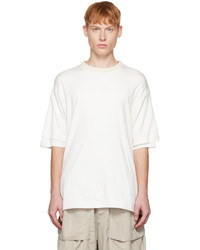 T-shirt à col rond blanc CCP