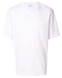 T-shirt à col rond blanc CK Calvin Klein
