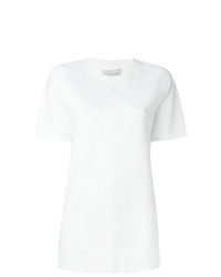 T-shirt à col rond blanc Ck Jeans
