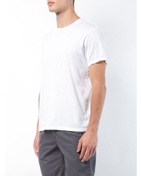 T-shirt à col rond blanc SAVE KHAKI UNITED