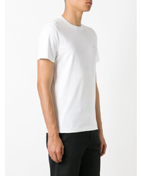 T-shirt à col rond blanc Michael Kors Collection