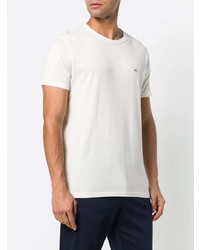 T-shirt à col rond blanc CP Company