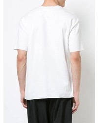 T-shirt à col rond blanc Camiel Fortgens