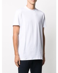 T-shirt à col rond blanc Low Brand