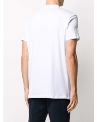 T-shirt à col rond blanc Low Brand