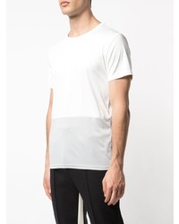 T-shirt à col rond blanc Onia
