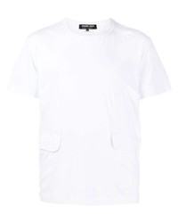 T-shirt à col rond blanc Comme des Garcons Homme Deux