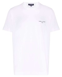 T-shirt à col rond blanc Comme des Garcons Homme