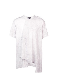 T-shirt à col rond blanc Comme Des Garcons Homme Plus