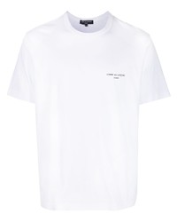 T-shirt à col rond blanc Comme des Garcons