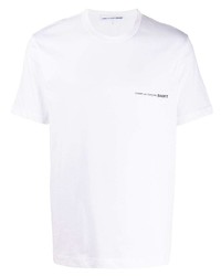 T-shirt à col rond blanc Comme Des Garcons SHIRT