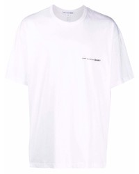 T-shirt à col rond blanc Comme Des Garcons SHIRT