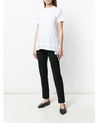 T-shirt à col rond blanc Comme Des Garcons Comme Des Garcons