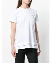 T-shirt à col rond blanc Comme Des Garcons Comme Des Garcons