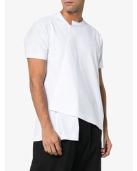 T-shirt à col rond blanc Comme Des Garcons Homme Plus