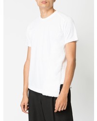 T-shirt à col rond blanc Comme Des Garcons Homme Plus