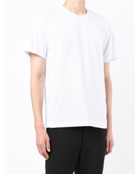 T-shirt à col rond blanc Comme Des Garcons Homme Plus