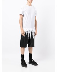 T-shirt à col rond blanc Comme Des Garcons Homme Plus