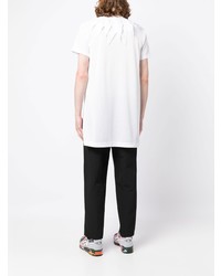 T-shirt à col rond blanc Comme Des Garcons Homme Plus