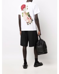 T-shirt à col rond blanc Comme Des Garcons Homme Plus