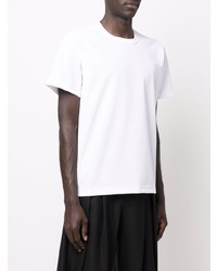 T-shirt à col rond blanc Comme Des Garcons Homme Plus