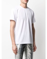 T-shirt à col rond blanc Comme Des Garcons Homme Plus