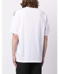 T-shirt à col rond blanc Comme des Garcons Homme