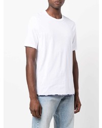 T-shirt à col rond blanc VISVIM