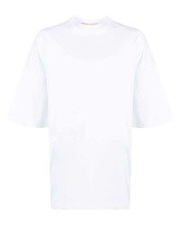 T-shirt à col rond blanc Costumein