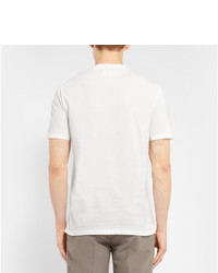 T-shirt à col rond blanc Maison Margiela