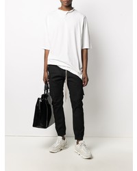 T-shirt à col rond blanc Rick Owens DRKSHDW