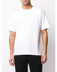 T-shirt à col rond blanc Bottega Veneta