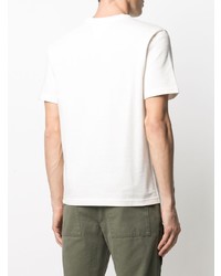 T-shirt à col rond blanc Bottega Veneta