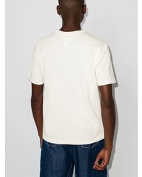 T-shirt à col rond blanc Bottega Veneta