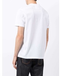 T-shirt à col rond blanc Emporio Armani