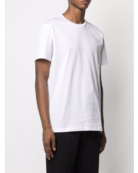 T-shirt à col rond blanc Low Brand