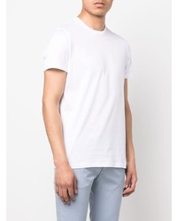 T-shirt à col rond blanc Low Brand