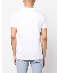 T-shirt à col rond blanc Low Brand