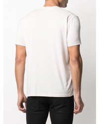 T-shirt à col rond blanc Tom Ford